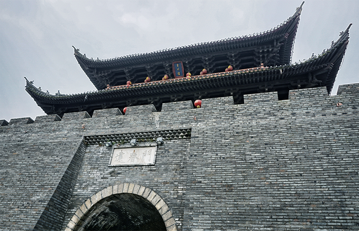 中国传统建筑材料中，青砖的砖墙砌筑艺术！