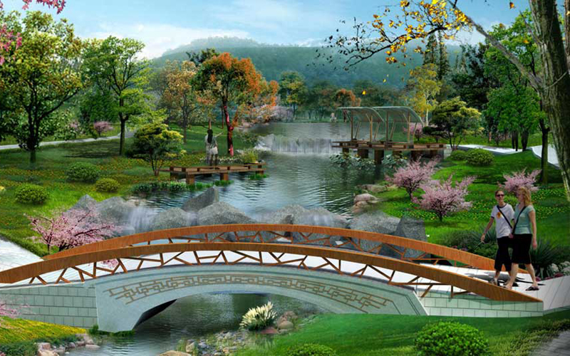 山东省胜利山公园景观设计