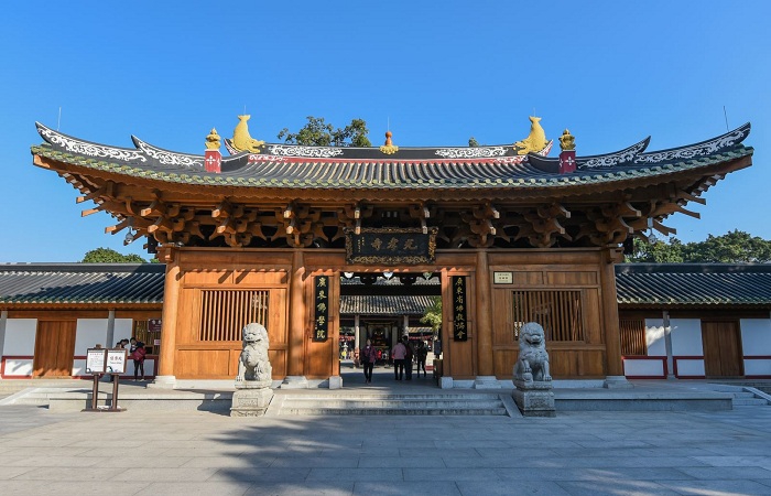 广州光孝寺——广东著名古建筑群之一