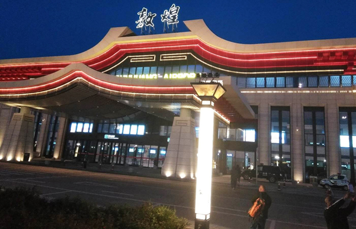 建筑大师刘纯翰设计作品-敦煌机场航站楼