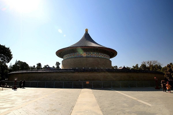 北京天坛回音壁图片