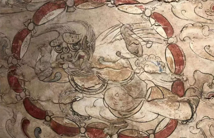 中国的“雷神”形象，看山西壁画中的雷神！