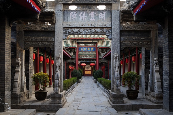 三原城隍庙·明灵保障牌坊