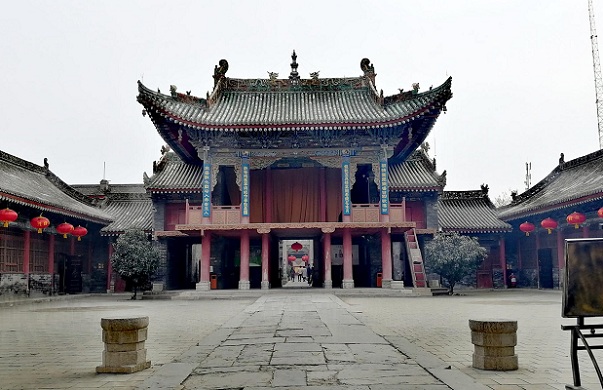 三原城隍庙·戏楼