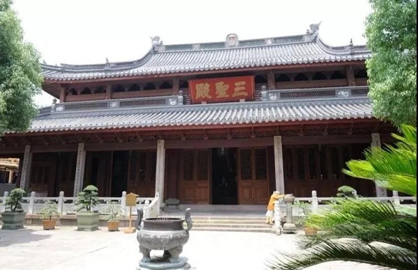 宁波七塔寺·三圣殿