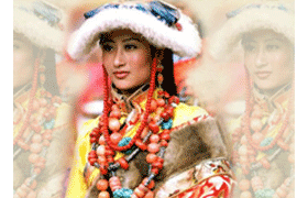 藏族女性服饰