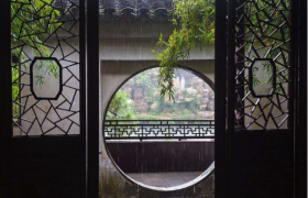 中式门窗——现实与绘画的分界线