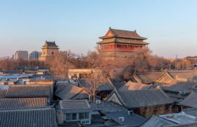 北京钟鼓楼——北京标志性建筑之一