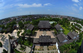 浙江盐官古镇：两千多年历史的古镇