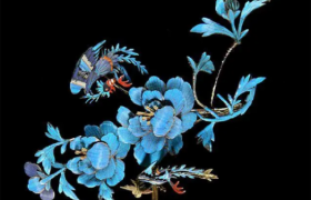 点翠——中国传统金银首饰制作工艺
