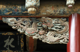 雀替：中国古建筑中常见的装饰构件