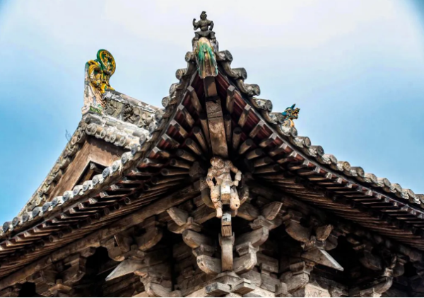 中国古建筑中的角神